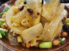 特色凉拌米皮-笔记安顺夺夺粉火锅(龙湾万达店)