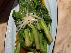 油淋脆菜心-绿茶餐厅(乐峰广场店)