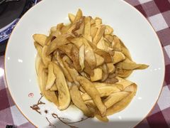茭白炒肉丝-钱塘花园·宁波菜