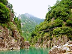 -楠溪江石桅岩