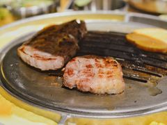 刀鞘五花肉-姜虎东白丁烤肉(恒隆广场店)