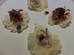 射和牛狮鱼塔塔-觅福里•熟成和牛餐厅