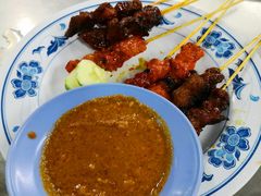 沙嗲-黄亚华小食店(Jalan Alor)