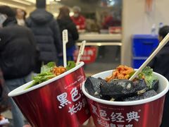 黑色经典臭豆腐生胚-黑色经典臭豆腐·湖南特产(坡子街店)