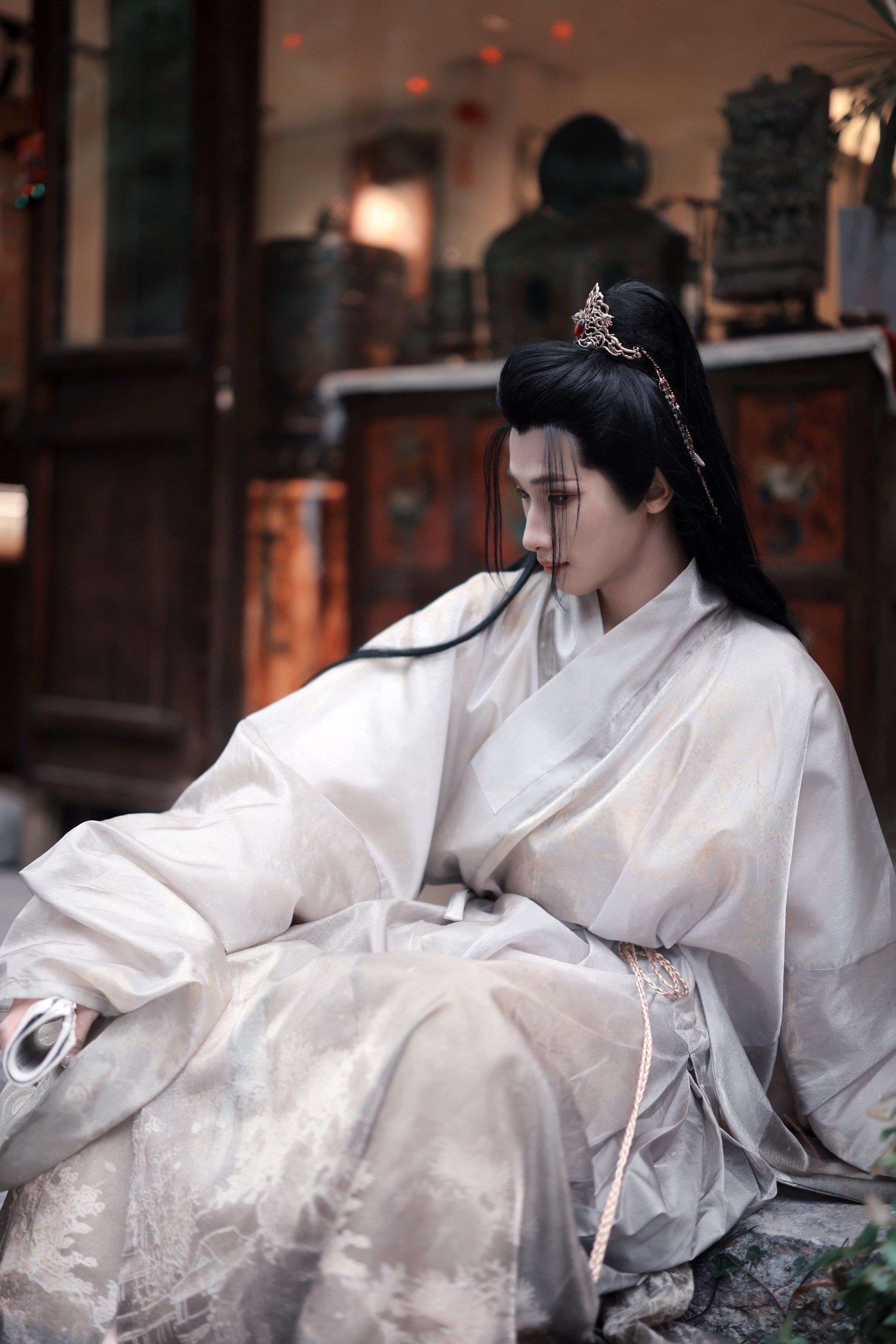 南京古风男士汉服约拍,君子如玉