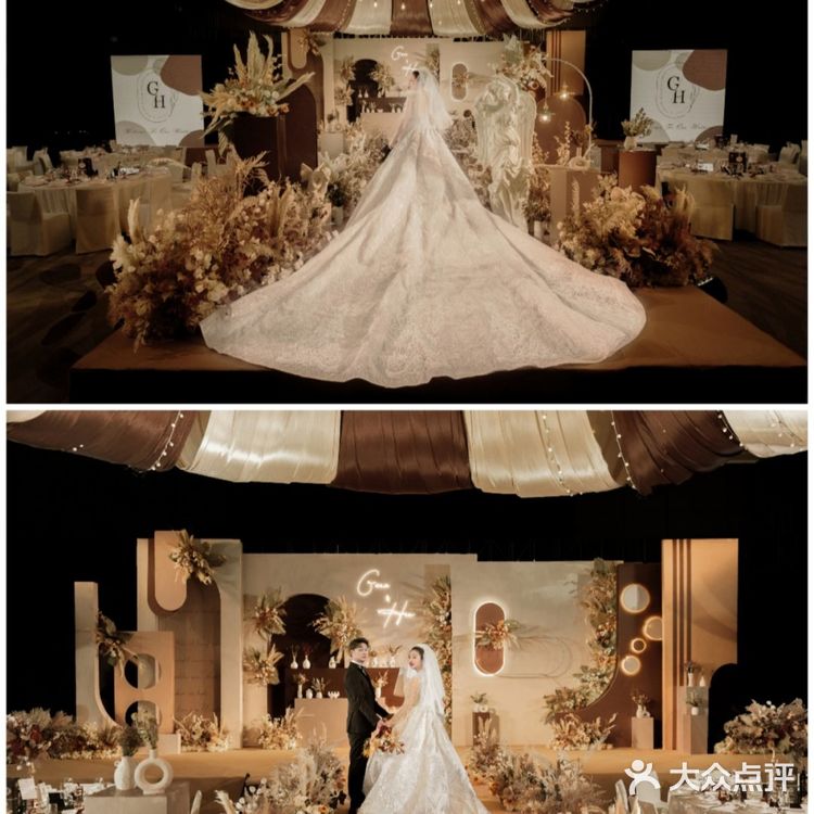 美莱婚礼|焦糖色系婚礼💒