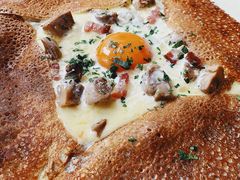 鸡蛋蘑菇熏肉荞麦可丽饼-RAC BAR(安福路店)