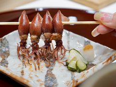 荧光鱿鱼-荣一代目OMAKASE板前料理