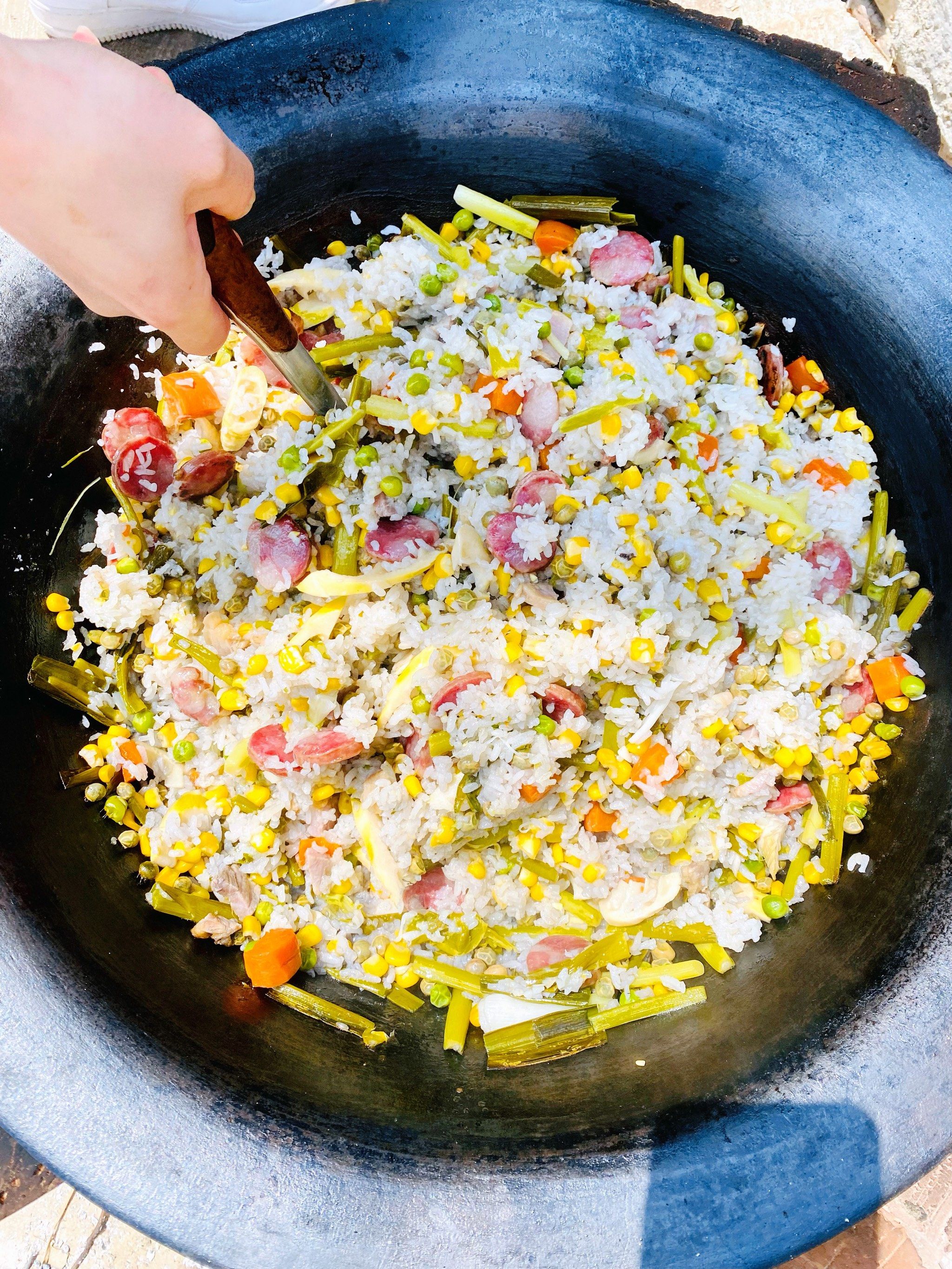 野火饭～后面每个人都出境了,唯独没有我,但是真的很开心