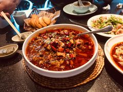 水煮牛肉-川旺角川粤融合菜•海景餐厅(星海广场店)