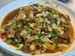 手捏菜牛肉-小乡小镇·传承桐庐土菜·老板亲自烧的菜