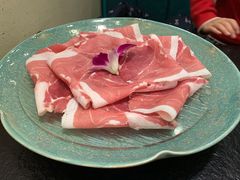 豪气大片羊肉-阳坊胜利涮羊肉(阳坊老店)