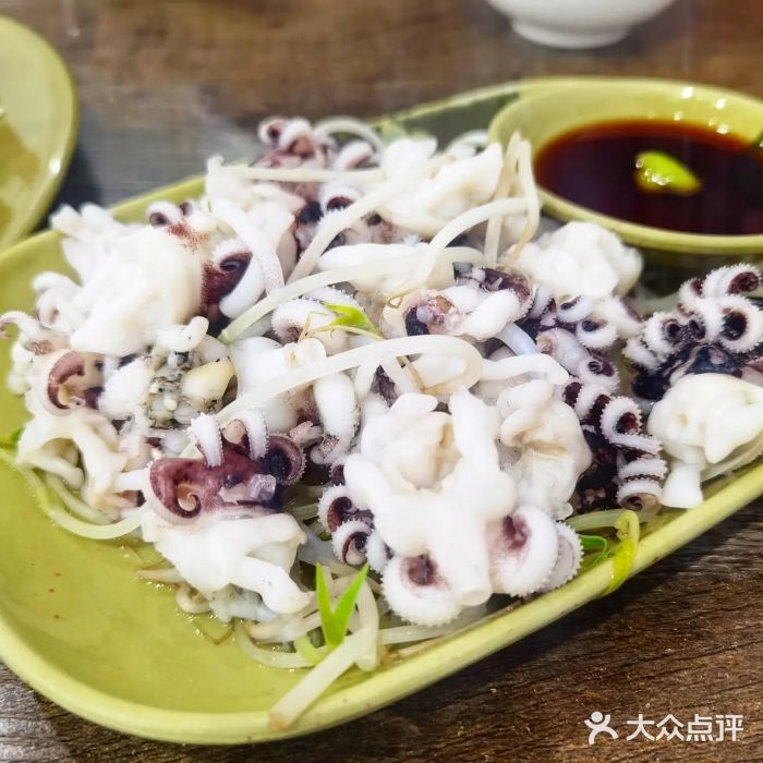 贞姨美食·老字号海鲜大排档芥末海菊花图片