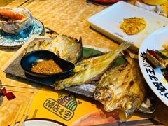 渤海三杰-喝丢一只鞋海鲜烧烤·海肠捞饭(东关街店)