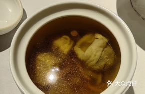 Chicken Soup with Beefsteak Mushroom