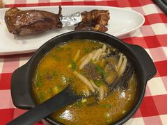 蘑菇汤莜面鱼鱼-西贝(华发商都店)