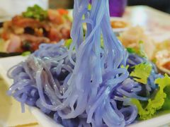 -蝶豆花蓝面条