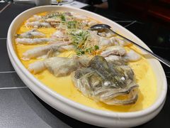 桂花鱼结蒸滑蛋-濮园 · 四合院餐厅