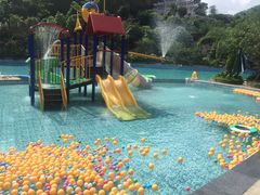 水非常干净-龙门水都景区