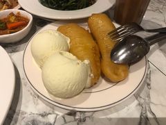 冰淇淋配炸香蕉-关夫人餐厅(阳光广场店)