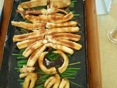石板烤鲜鱿鱼-全聚德(常州店)