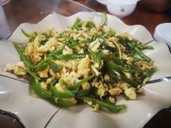青椒炒蛋-帆荣农庄