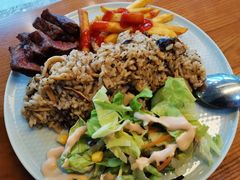 雪花牛肉粒配黑松露烩米饭-红小满休闲餐厅(十全街店)