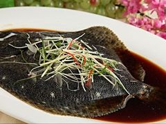 清蒸多宝鱼-海之蓝农家海鲜饭店