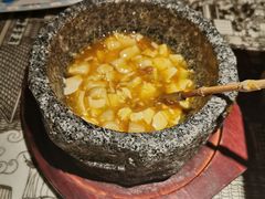 石锅鸡汤豆腐-绿茶餐厅(石家庄万象城店)