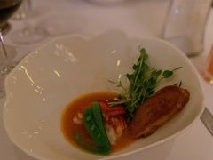 龙虾配豌豆苗和香茅龙虾汁-Jean Georges