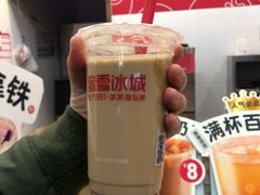 焦糖马蹄奶茶-蜜雪冰城·冰淇淋与茶(长郡中学店)