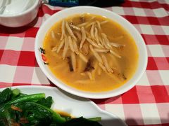 蘑菇汤莜面鱼鱼-西贝(宝乐汇店)