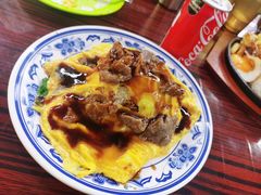 滑蛋牛肉饭-噏耷茶档