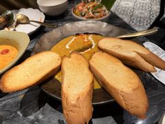 咖喱鸡肉酱配法式面包-Thai Alley泰爱里(二沙岛店)