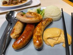 烤香肠拼盘-宜家·瑞典风味餐厅(四元桥店)