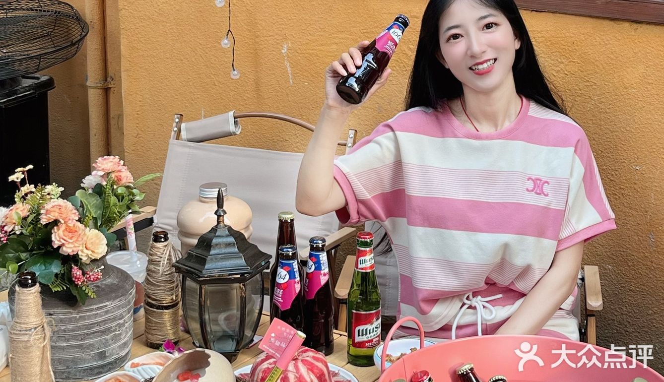 9.9r一支进口啤酒⁉️雅莉家烤肉带你实现啤酒自由