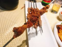 羊肉串-巴扎美食·新疆菜·西域歌舞表演餐厅(新疆大厦店)