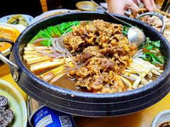 韩式牛肉锅-延盛阁民俗餐厅