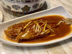 韭黄烧梅鱼-海味世家·家常菜馆(明州里店)