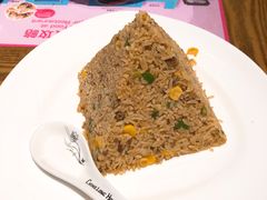 牛肉粒炒饭-彩蝶谷美食廊·粤式经典南番顺·铁板烧烤泰风味(广州长隆酒店)