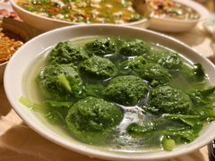 翡翠圆子汤-柏合黄记豆腐皮饭店