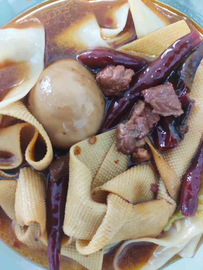 正宗安徽牛肉板面(环球美食城店)-"在外卖预定了这家第二天的餐 商家