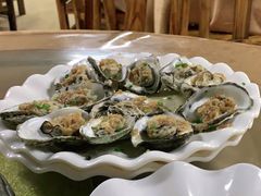 蒜蓉蒸生蚝-明记海鲜美食老字号(明记总店)