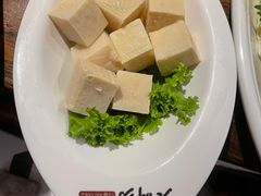 冻豆腐-老牌坊云南鱼豆花火锅(哈西万达店)
