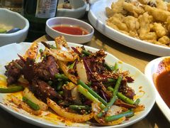 香辣牛肉丝-海兰江石锅饭(水上店)