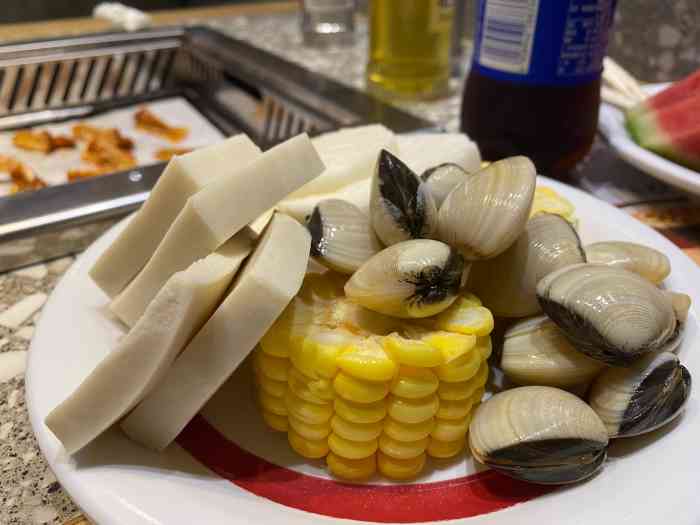 嗨吃围炉烤肉火锅自助(日月广场店)-"年前买了团购,今天刚好在附近