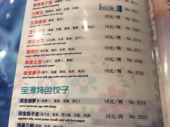 菜单-宝源饺子(麦子店街店)