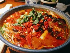 海鲜毛血旺-绿茶餐厅(华联万柳店)