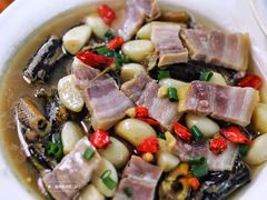 咸肉蒸鳝筒-小春农家乐