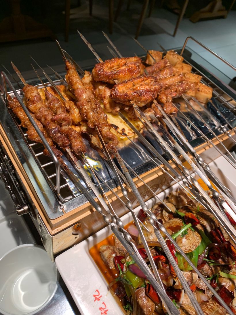 拔草食神串记忆锦州烧烤.